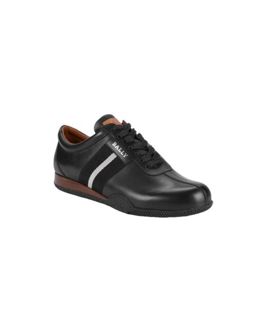 Bally Black Frenz 6230486 Leather Sneakers for men