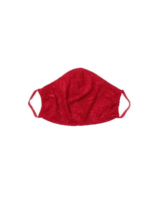 Cosabella Red Never Say Never V Face Mask