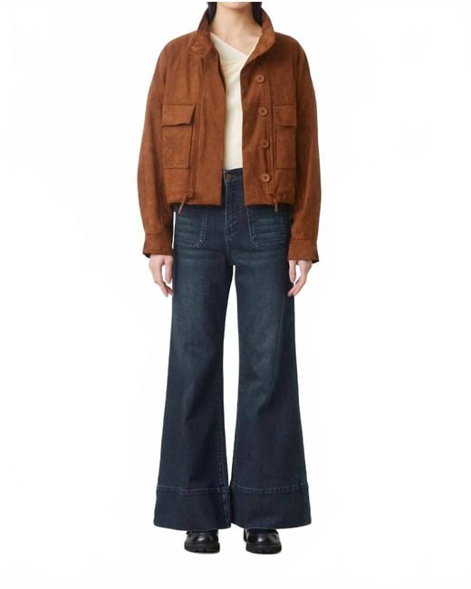 Suncoo Blue Veste Dorian Utility Jackets