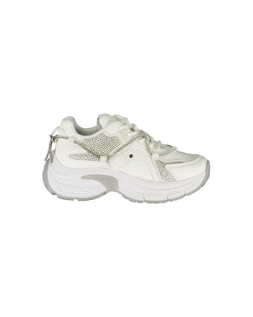 Laura Biagiotti White Polyester Sneaker