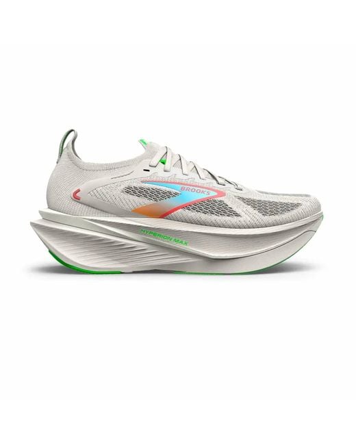Brooks Gray Hyperion Max 3 Running Shoes