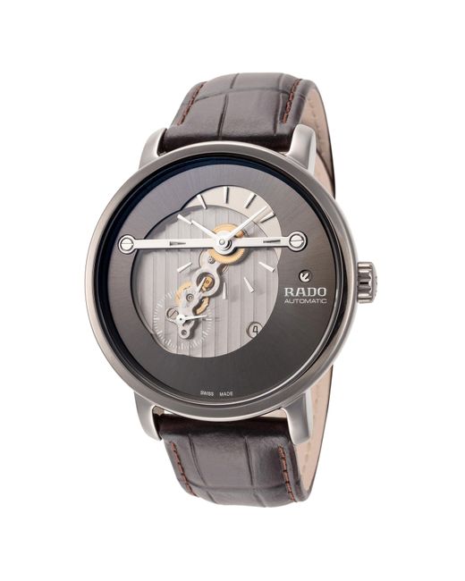 Rado Metallic R14061106 Diamaster 43mm Automatic Watch for men