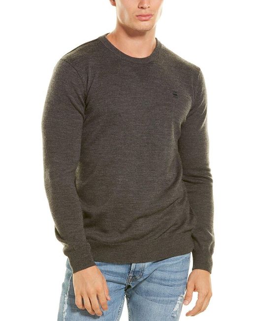 G-Star RAW Raw Core Wool Crewneck 