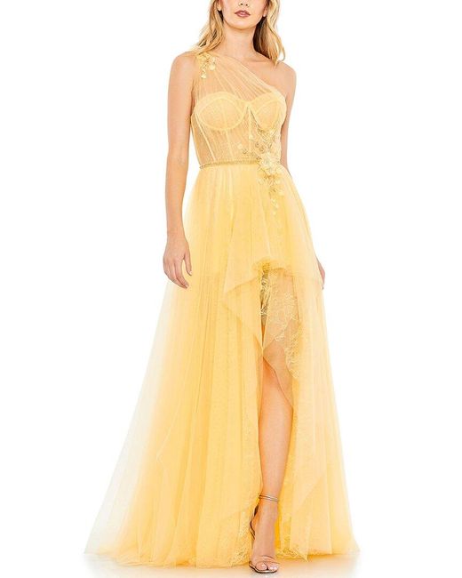 Mac Duggal Yellow Gown