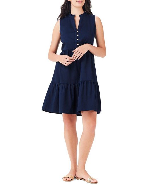 NIC+ZOE Blue Tia Dress