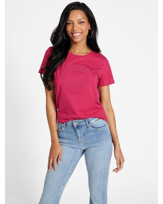 Guess Factory Eco Briana Embroidered Tee
