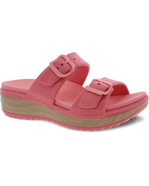 Dansko Pink Kandi Sandals