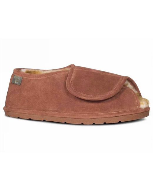 Cloud Nine Brown Medical Wrap Slipper