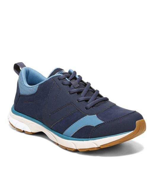 Vionic Blue Zanny Waterproof Walking Sneaker - Medium Width