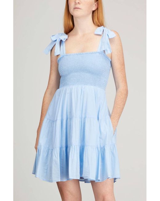 Xirena Blue Lori Dress