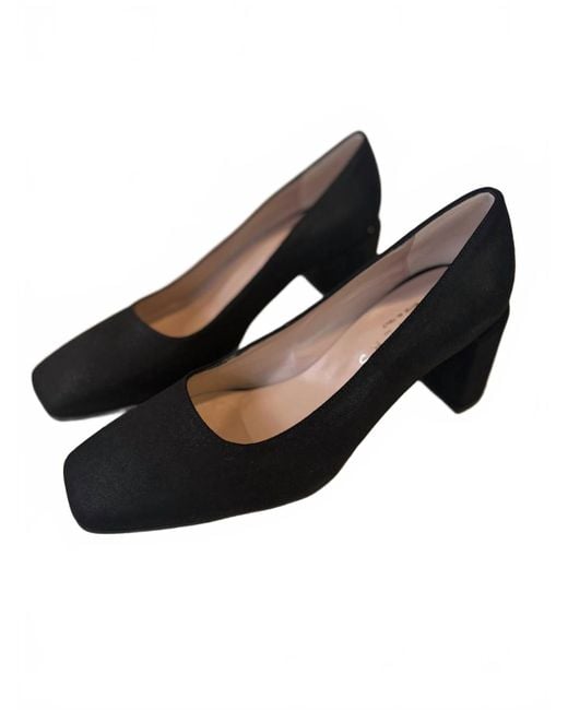 ATELIER Black Chiara Leather Pump