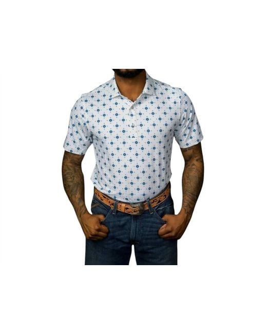 Farrell Blue The Beau Polo for men