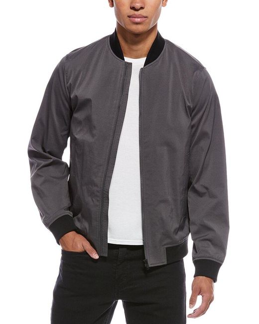 Theory Gray Brenton Ascend Jacket for men