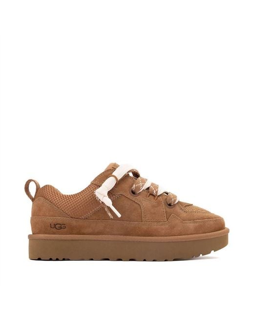 Ugg Brown Lo Lowmel Sneaker