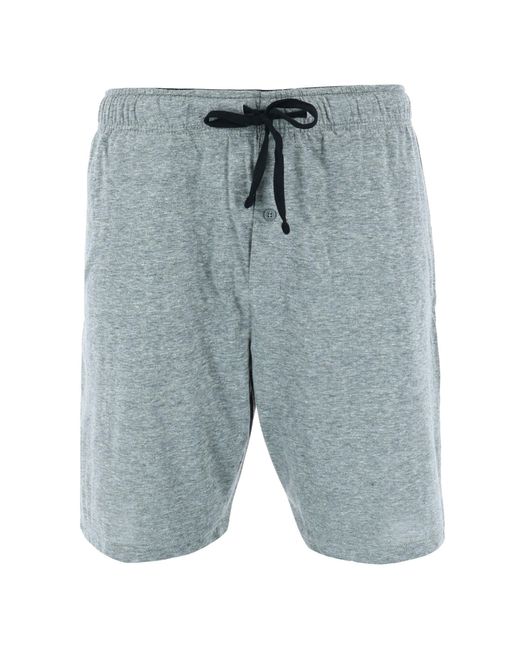 Hanes Blue Tag Free Knit Pajama Lounge Short With Side Pockets for men