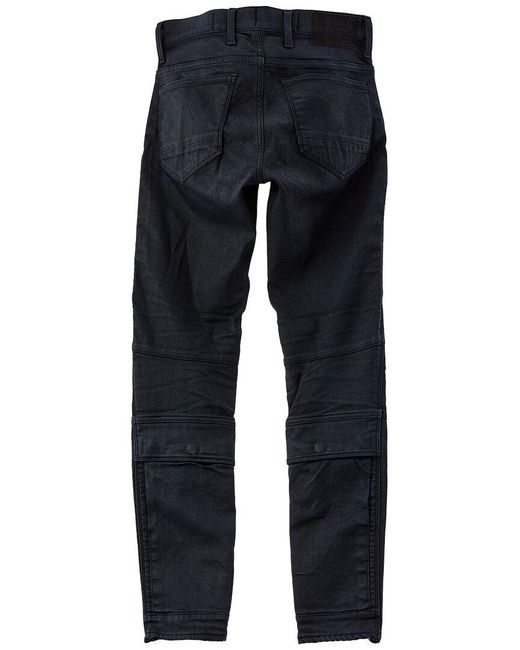 G-Star RAW Blue Airblaze 3d Soot Metalloid Cobler Skinny Jean for men