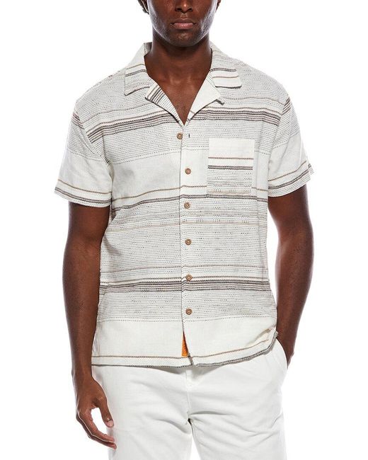 Sovereign Code White Tour Textured Shirt for men