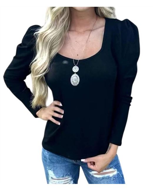 Sterling Kreek Blue Something Classy Top