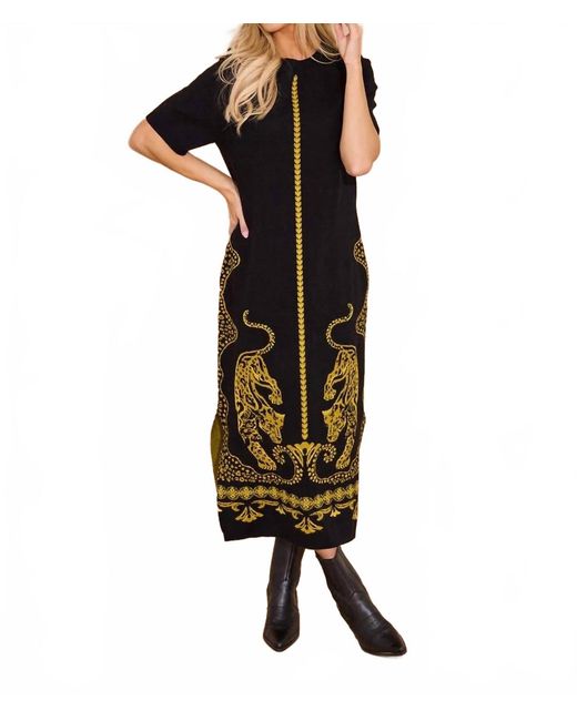 Alden Adair Women's Black Scout Midi Dress
