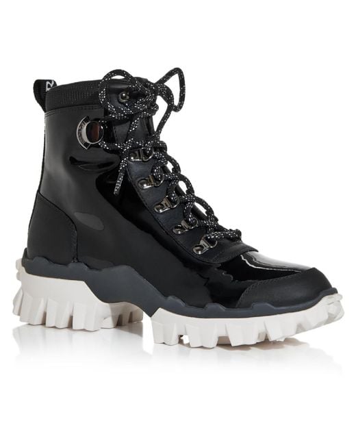 Helis Patent Leather Up Hiking Boots in Lyst