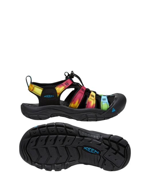 Keen Black Newport Retro Sandals
