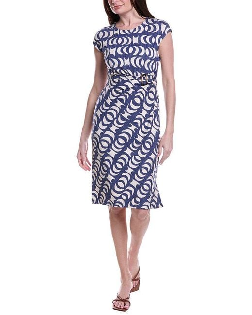 NIC+ZOE Blue Eclipse Wren Dress