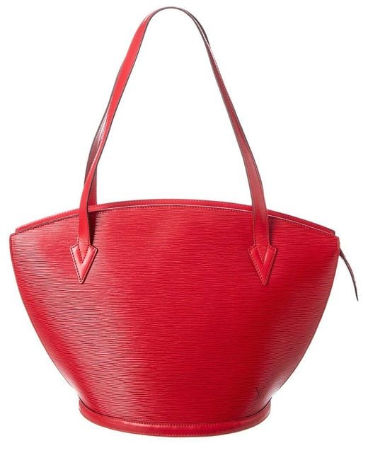 louis vuittons handbags authentic red