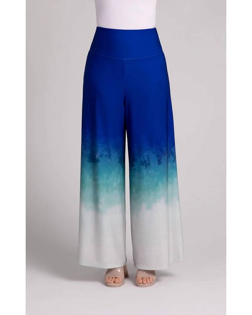 Sympli Blue Trumpet Pant