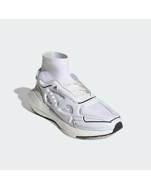 Adidas White By Stella Mccartney Ultraboost 22 Gy6110 Running Shoes Us 8.5 Gyn1