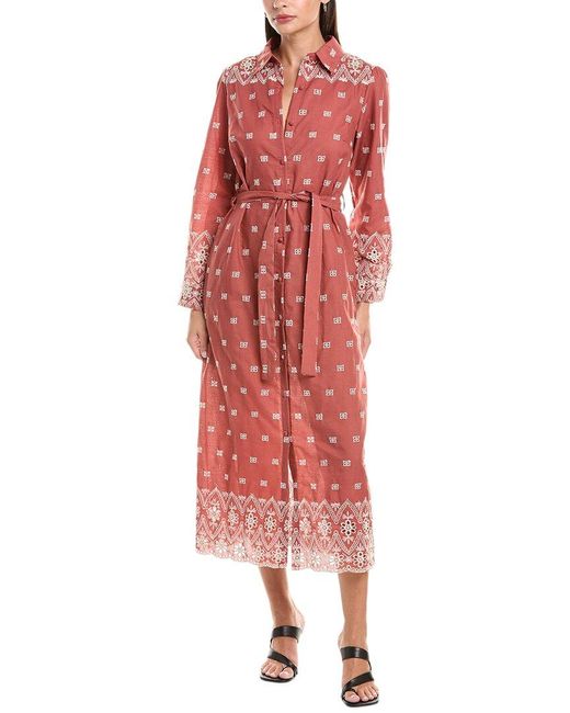 ANNA KAY Red Midi Dress