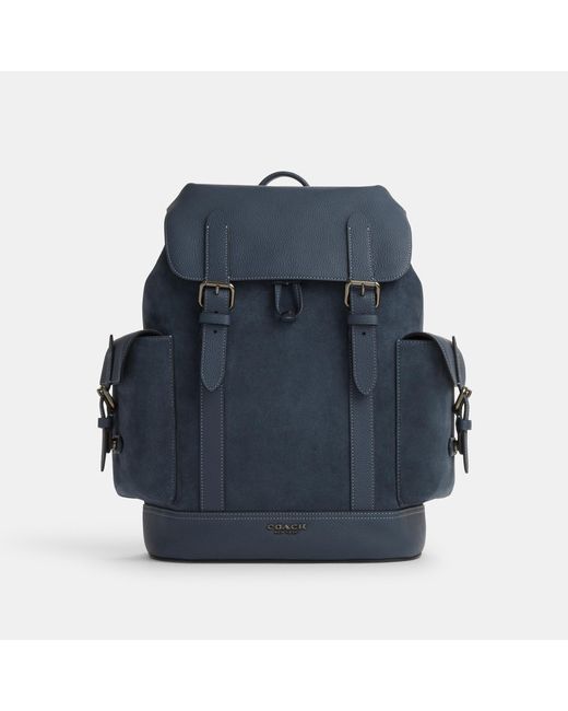 COACH Blue Hudson Backpack
