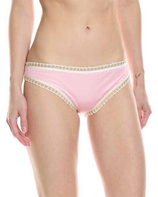 Platinum inspired by Solange Ferrarini Pink Bikini Bottom