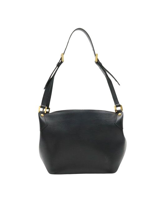 Louis Vuitton Black Mandala Leather Shopper Bag (pre-owned)