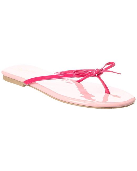 Seychelles Pink Nori Leather Sandal