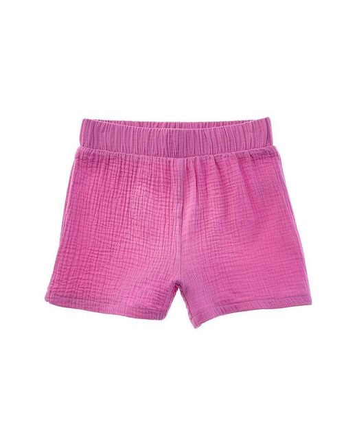 Splendid Pink Gauze Short