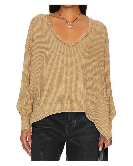 Free People - Coraline Thermal Top main image 0