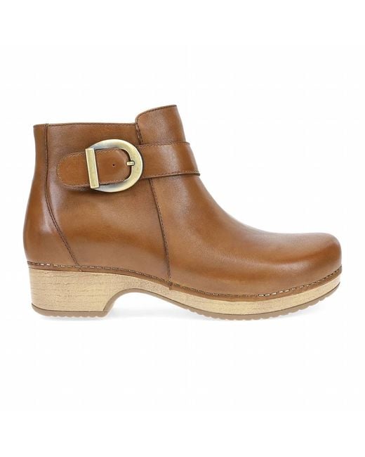 Dansko Brown Brennan Ankle Boot