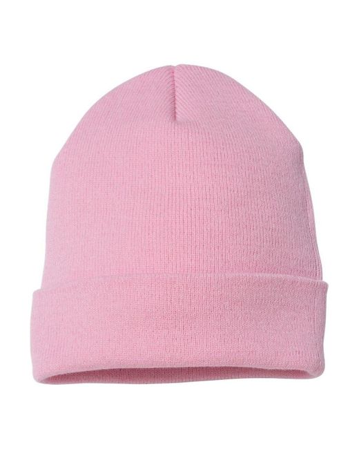 Classics Pink Cuffed Beanie for men