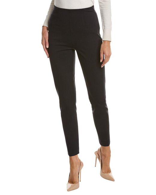 Brooks Brothers Ponte Pant in Black Lyst