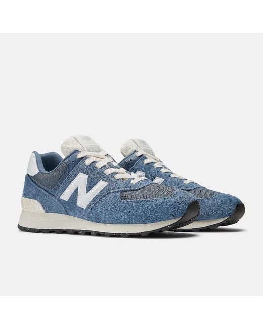 New Balance Blue 574 U574Rbj Sneakers Dark Lifestyle Shoes Dwa396 for men
