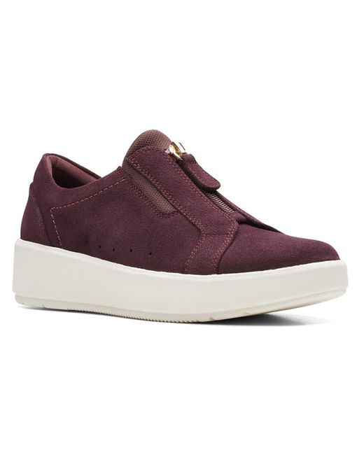 Clarks Purple Layton Rae Fashion Lifestyle Casual And Fashion Sneakers