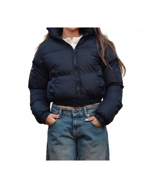 8apart Blue Junior Rowan Puffer Jacket