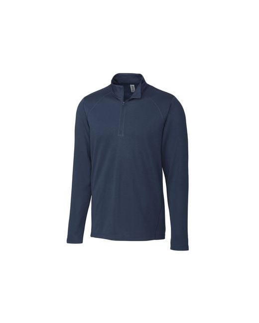 Clique Blue Ice Half Zip Jacket for men