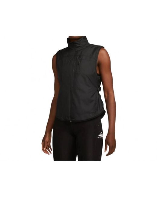 Nike Black Trail Repel Running Vest