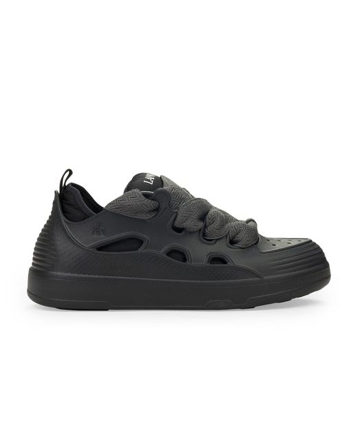 Lanvin Black Dark Curb Moulee En Eva Sneakers for men