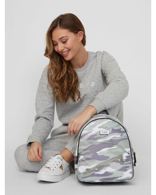 Guess Factory Bell View Camo Backpack Lyst