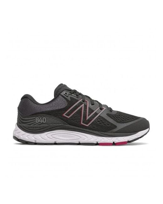 New Balance Black 840V5 M840Br5 Sneaker Horizon Lace-Up Running Shoes for men