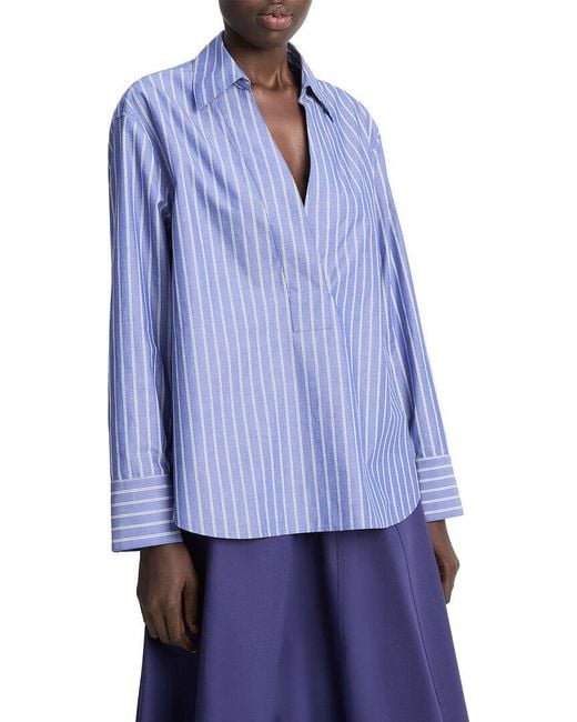 Vince Blue Relaxed Pullover