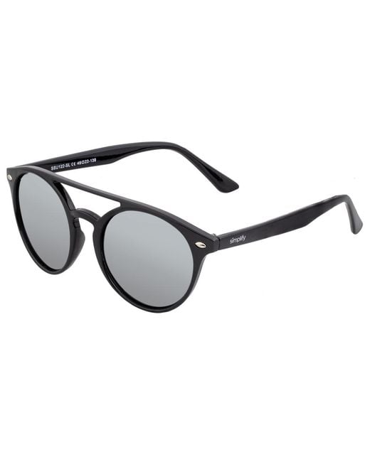 Simplify Black Finley Polarized Sunglasses for men