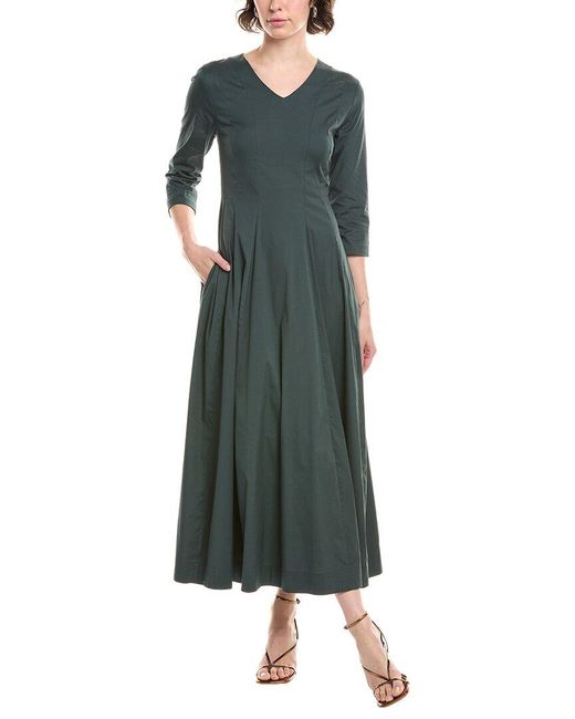 pretty garden green dress PRETTYGARDEN Womens Square Neck Maxi Dresses Cap Sleeve Eyelet Smocked main image 0